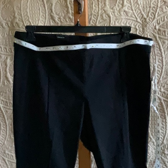 INC size 18 black ankle pants - Picture 2 of 8